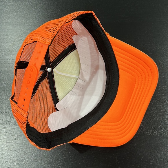 Kalibloom Neon Orange Trucker Hat - Picture 3 of 4